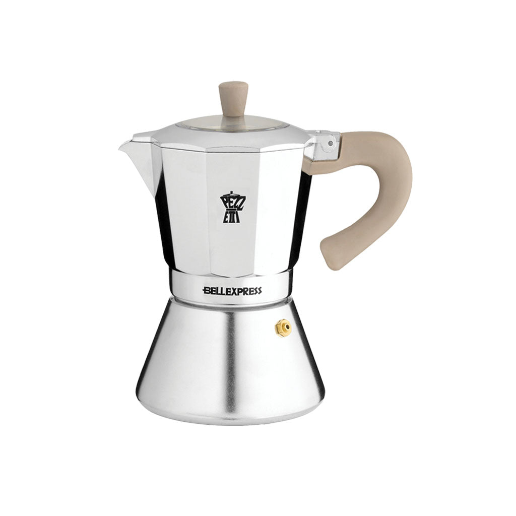 Pezzetti BellExpress 6 Cup Induction Moka Pot