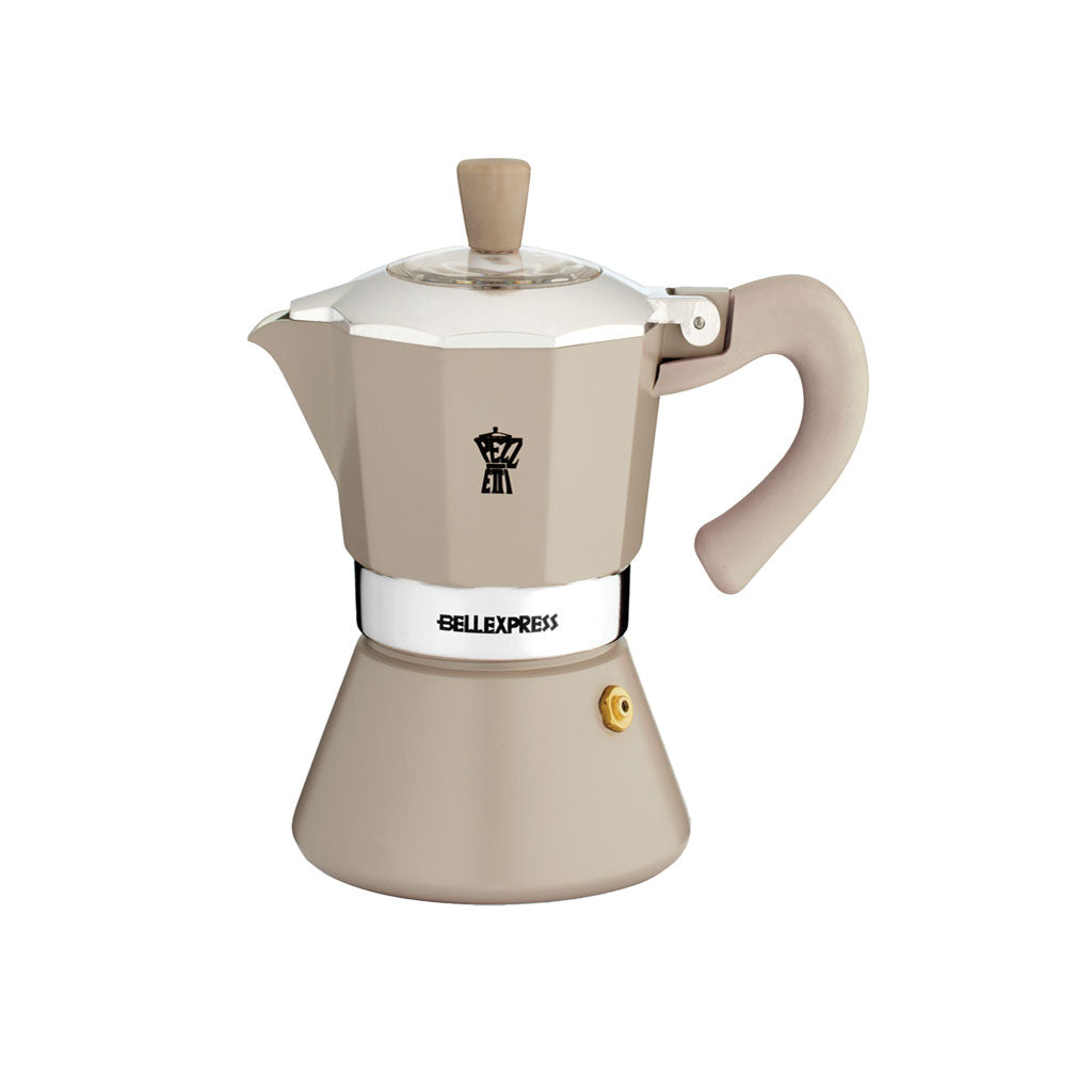 Pezzetti BellExpress 6 Cup Induction Moka Pot Bronze Electra