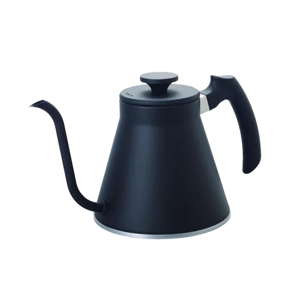 Hario V60 Drip Kettle Fit in matte black with a gooseneck spout for precision pouring.