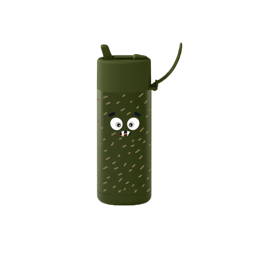 franksters Ceramic Reusable Bottle 475ml Khaki