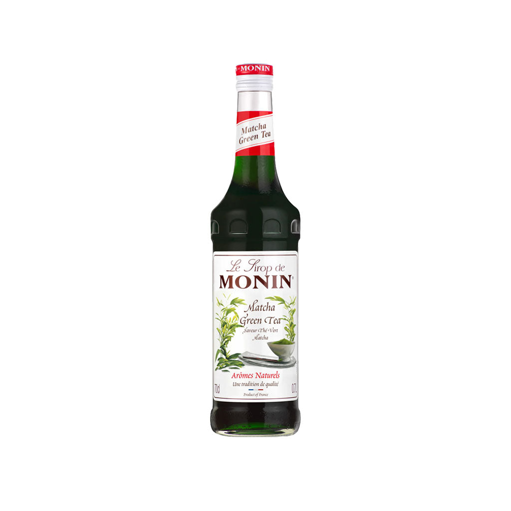 Monin Matcha Green Tea Syrup Bottle – 70cl for Lattes & Cocktails