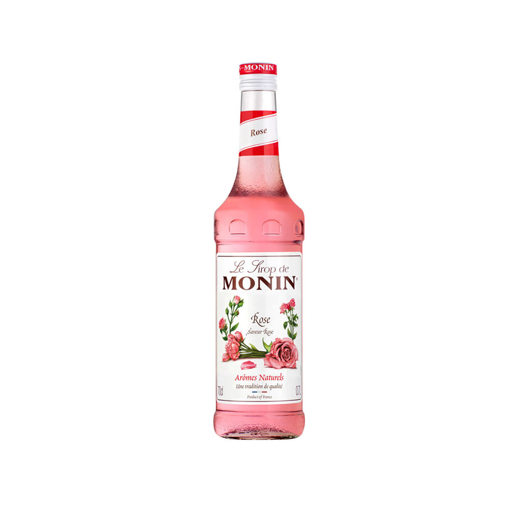 Monin Rose Syrup (750ml) – Premium Floral Syrup for Coffee & Cocktails