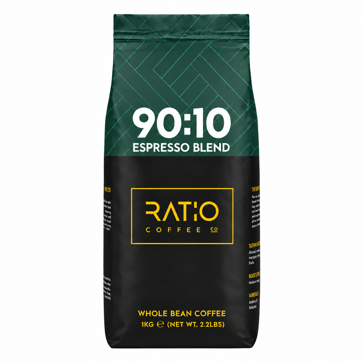 Ratio Coffee Co 90 10 1KG Coffee Beans