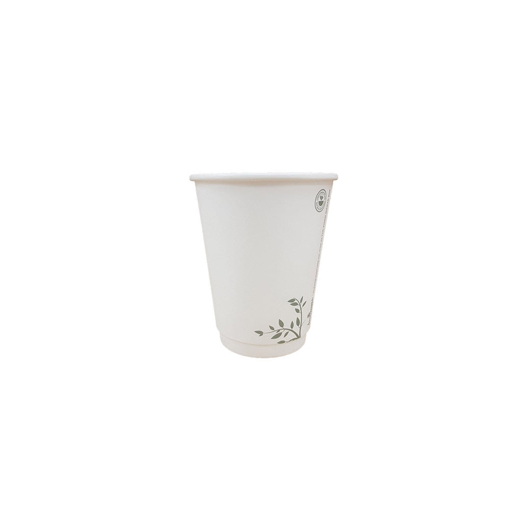 6oz Pearl White Single Wall Compostable Cups (1000)