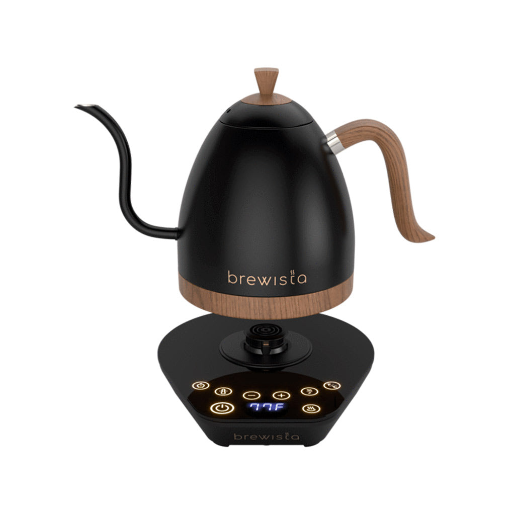 Brewista Temperature Control Kettle 1L Black/Wood