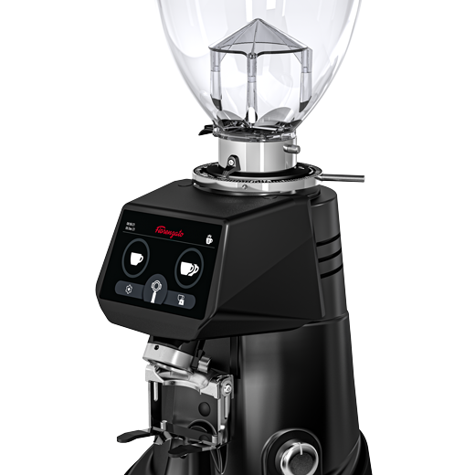 Fiorenzato F64 EVO XGi Black On Demand top of the range coffee grinder grind by time
