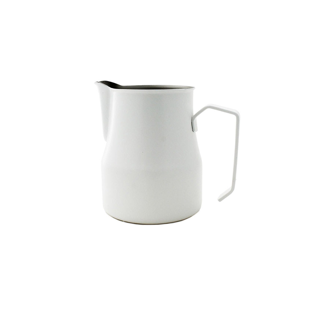 Motta White Stainless Steel Milk Pitcher 350ml