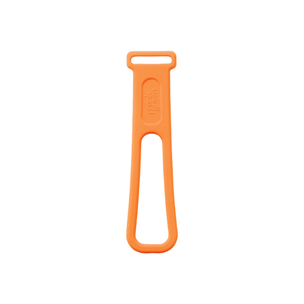 frank green Reusable Straw Lid Strap Neon Orange