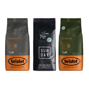 Range Of Bristot Coffee, Sunday Coffee, Caffe Veloce Coffee