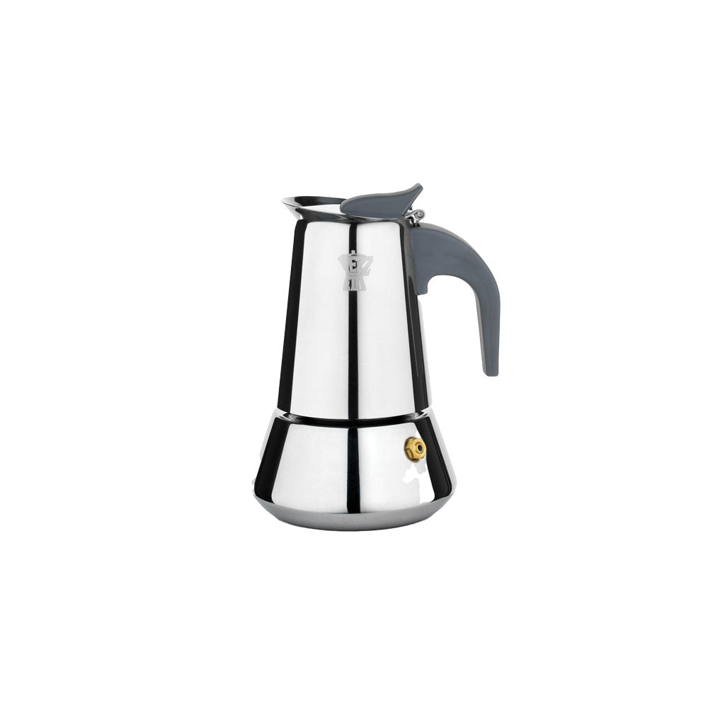 Pezzetti SteelExpress 2 Cup Moka Pot Stainless Steel