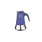 Pezzetti SteelExpress 2 Cup Moka Pot Indigo Burst