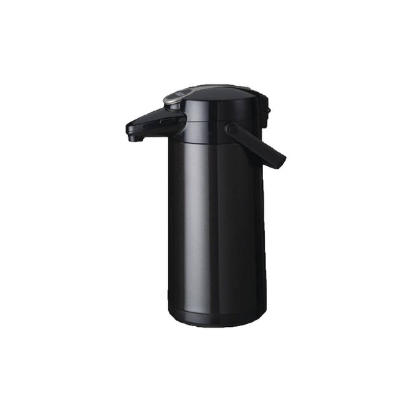Bravilor Airpot | Vacuum Flask | Black with Glass Inner Bowl (2.2L)