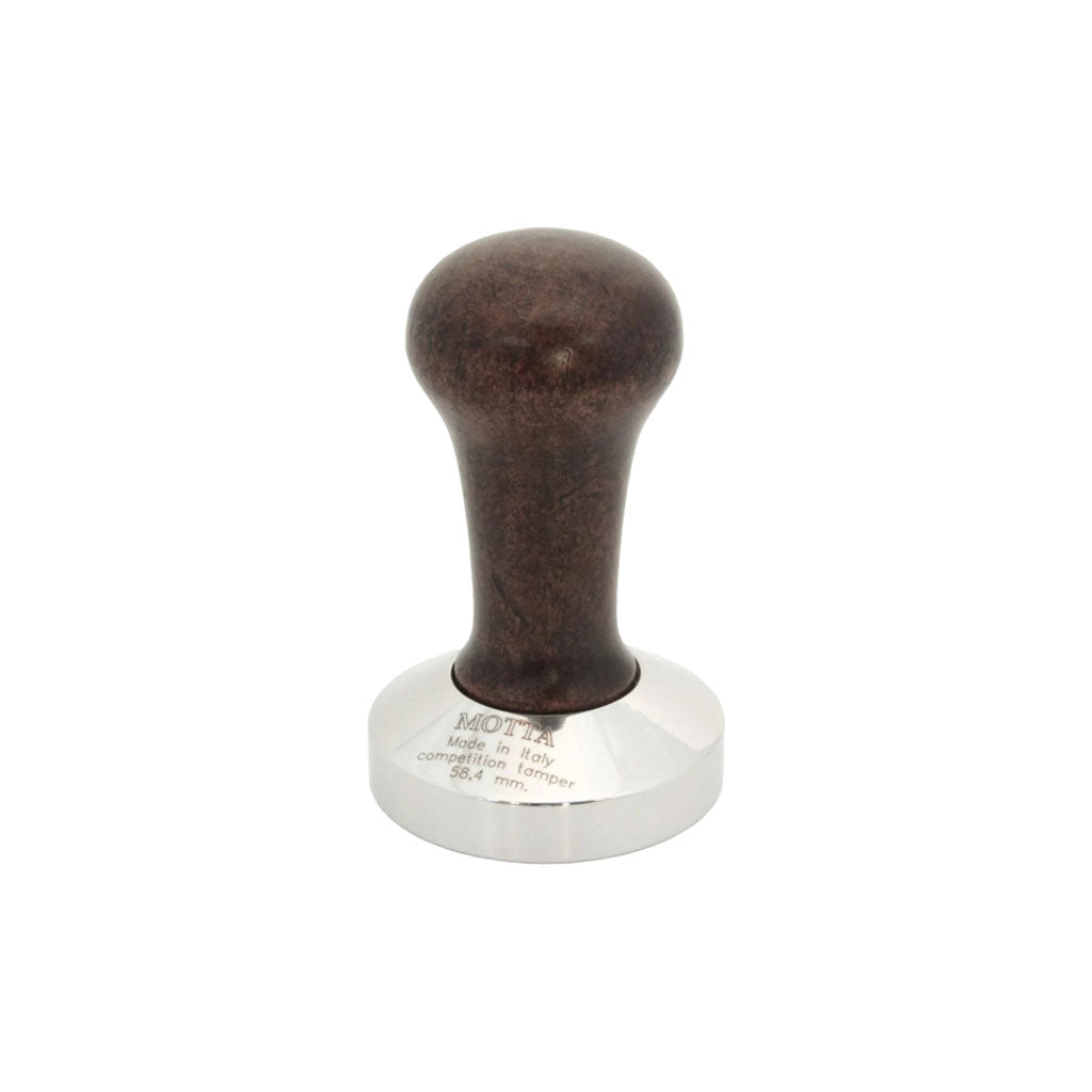 Motta Competition Brown Handle Coffee Tamper 58.4mm