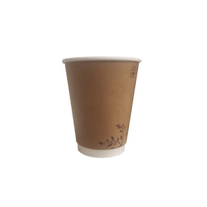 12oz Chesnut Brown Compostable Cups