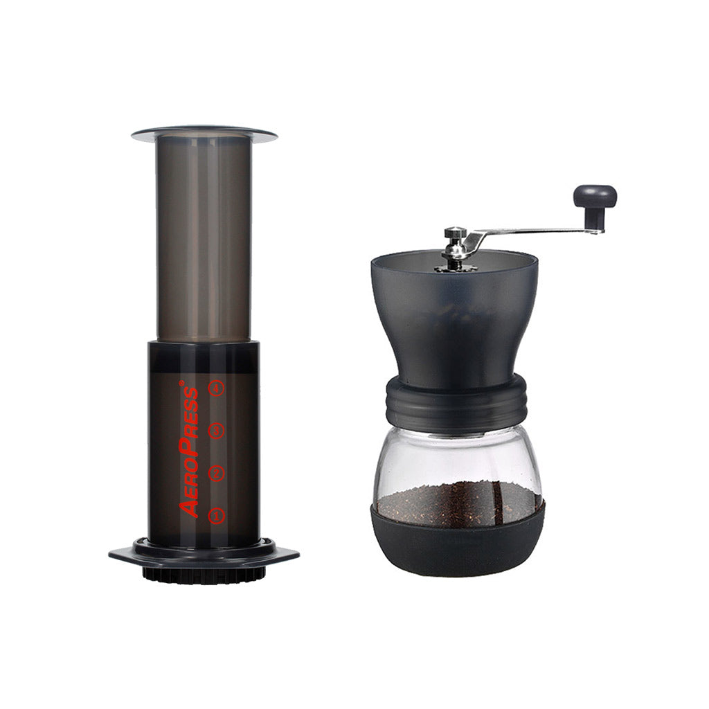 Aeropress And Tiamo Coffee Grinder Deal