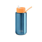 frank green Ceramic Bottle 1L chrome blue