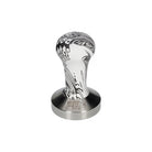 Motta White and Black Flat Base Coffee Tamper