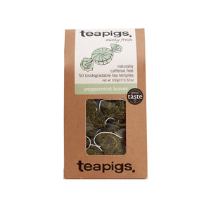 Teapigs Peppermint Tea Caffeine Free Leaves x50