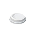 White Plastic Coffee Cup Lids 12oz/16oz