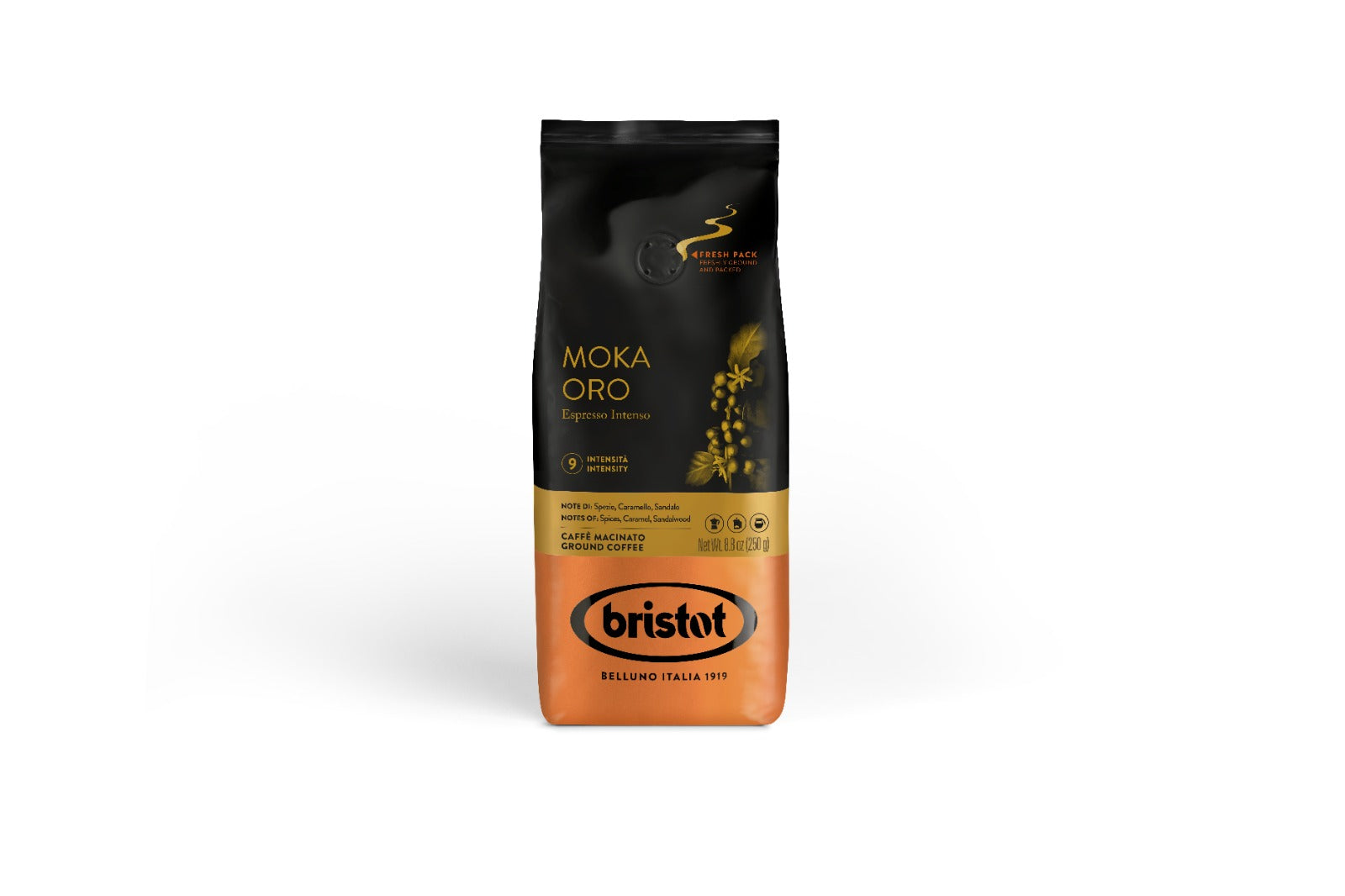 Bristot Moka 250g Ground