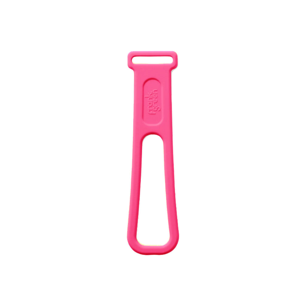 frank green Reusable Straw Lid Strap Neon Pink